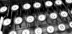 typewriter keys